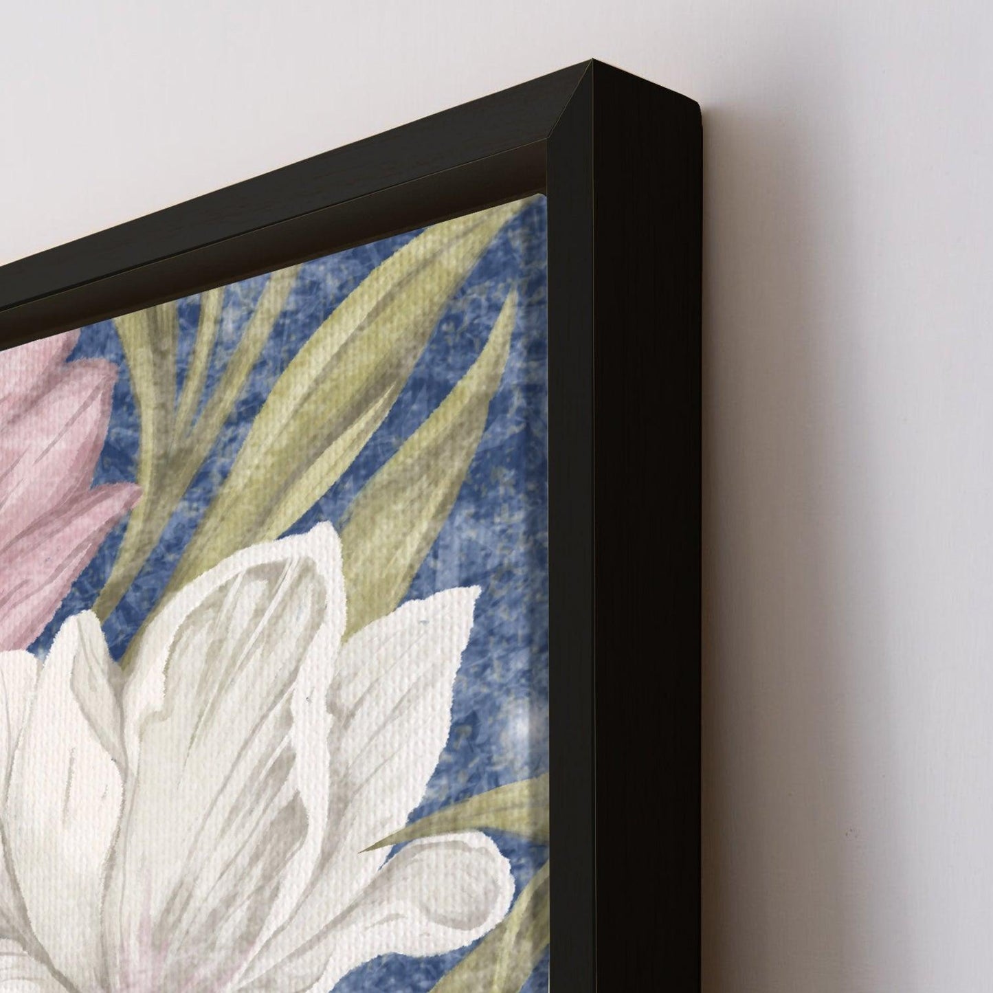 Canvas Floral Wall Art: A Symphony of Nature's Elegance Large Size Canvas Framed Paintings For Living Room, Office, Home Decor. (FLWA11)