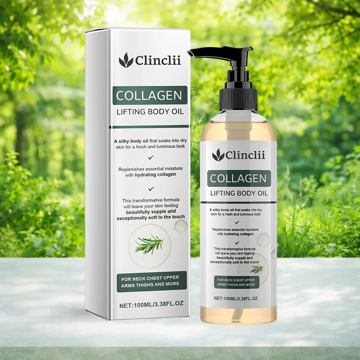 ✨ Clinclii™ Collagen Oil | Lift & Firm Sagging Skin, Smooth Lines & Hydrate Deeply