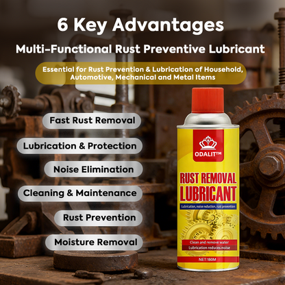 ODALIT™ Anti-Rust Lubricant Spray & Rust Remover