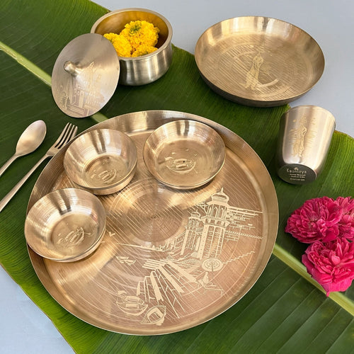 Kansa Dinner Set - BANARAS