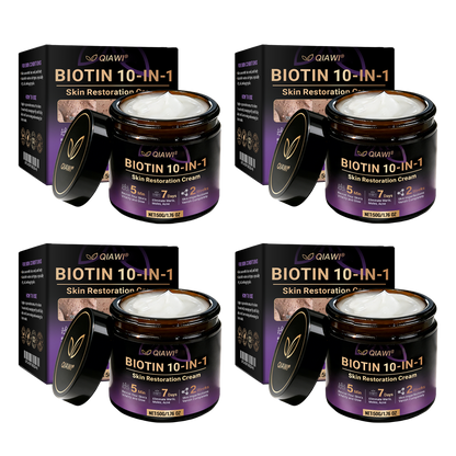 Made and Shipped from USA ✨QIAWI® Proprietary Biotin Blend Skin Restoration Cream 🍀