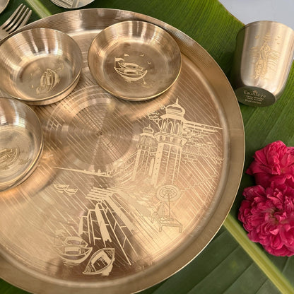 Kansa Dinner Set - BANARAS