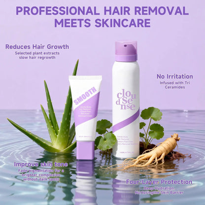 Furzero™ Fast-Acting Hair Removal Mousse – Smooth Skin in Minutes