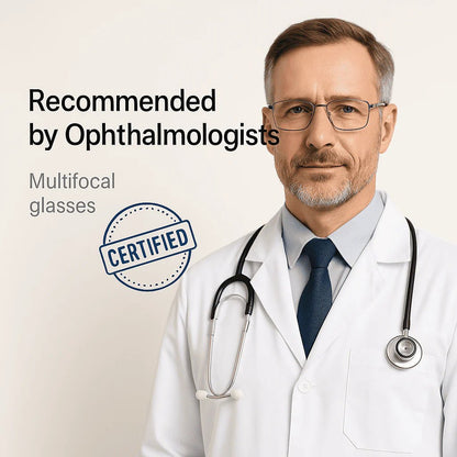 🏆Flash Sale⚡ 50K+ SOLD! Almost Gone-🔥HOOMWELL™ AutoFocus+ Multifocal Glasses | Adaptive Smart Vision
