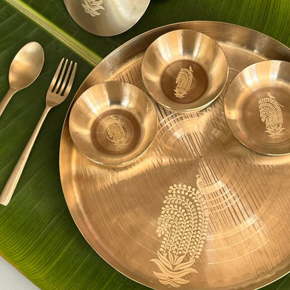 Kansa Dinner Set - KADAMBA
