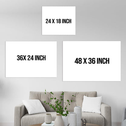 Canvas Floral Wall Art: A Symphony of Nature's Elegance Large Size Canvas Framed Paintings For Living Room, Office, Home Decor. (FLWA02)