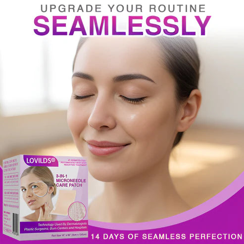 LOVILDS® 3-in-1 Microneedle Anti-Aging Patch