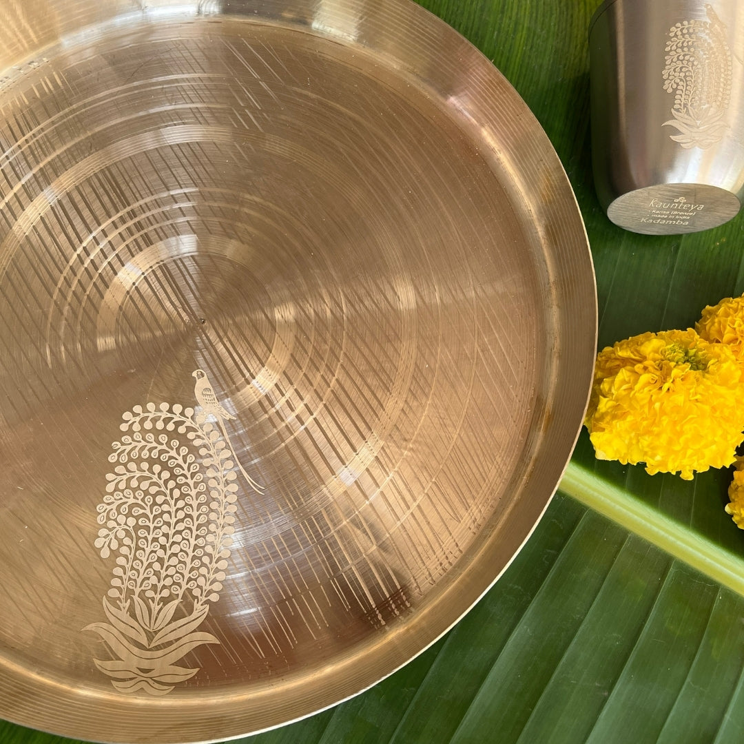 Kansa Dinner Set - KADAMBA