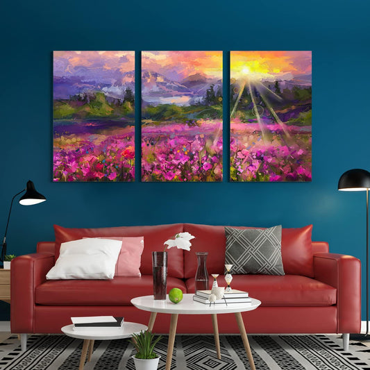 Floral Wall Art For Home and Office Wall Decoration (FLWA44).