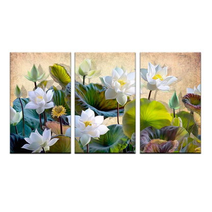 Floral Canvas Painting For Bedroom and Living Room Wall Decoration (FLWA41).