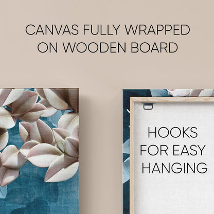 Enchanting Floral Wall Art For Living Room Wall Decoration (FLWA42).