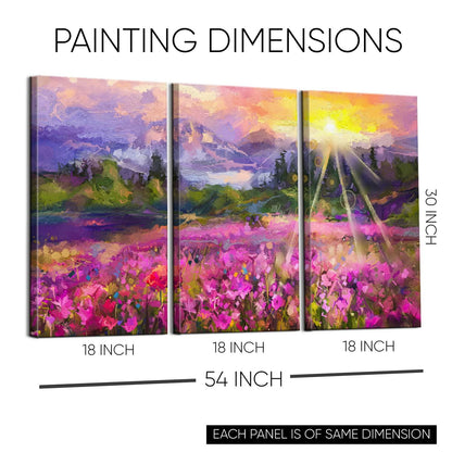 Floral Wall Art For Home and Office Wall Decoration (FLWA44).