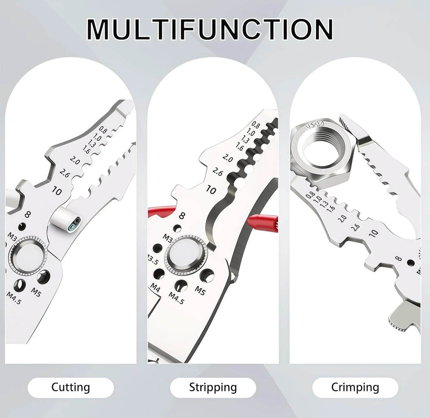 Universal Lever Wire Connectors Kit – 50PCS Quick Electrical Wiring Connectors for 24-12 AWG Solid & Stranded Wires