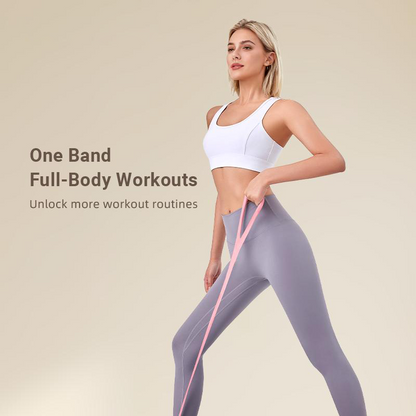 🔥 Buy 1, Get 1 Free🎁Figure 8 Resistance Bands – Silicone Exercise Bands for Women