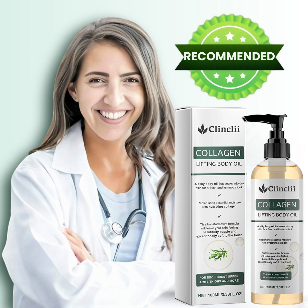 ✨ Clinclii™ Collagen Oil | Lift & Firm Sagging Skin, Smooth Lines & Hydrate Deeply