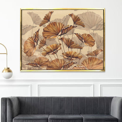 Canvas Floral Wall Art: A Symphony of Nature's Elegance Large Size Canvas Framed Paintings For Living Room, Office, Home Decor. (FLWA08)