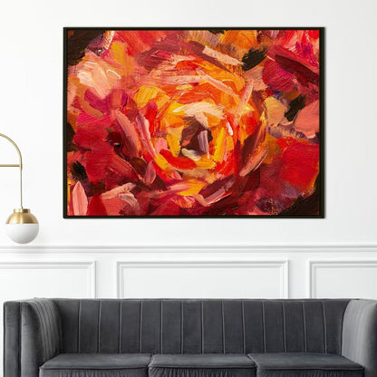 A Symphony of Nature's Elegance, HD Canvas Print, Framed, Ready to Hang. (FLWA018)