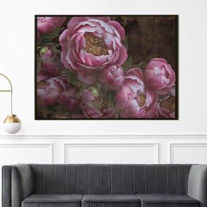 Canvas Floral Wall Art: A Symphony of Nature's Elegance Large Size Canvas Framed Paintings For Living Room, Office, Home Decor. (FLWA10)