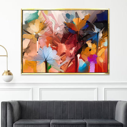 A Symphony of Nature's Elegance, HD Canvas Print, Framed, Ready to Hang. (FLWA13)