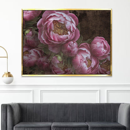 Canvas Floral Wall Art: A Symphony of Nature's Elegance Large Size Canvas Framed Paintings For Living Room, Office, Home Decor. (FLWA10)