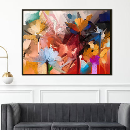 A Symphony of Nature's Elegance, HD Canvas Print, Framed, Ready to Hang. (FLWA13)
