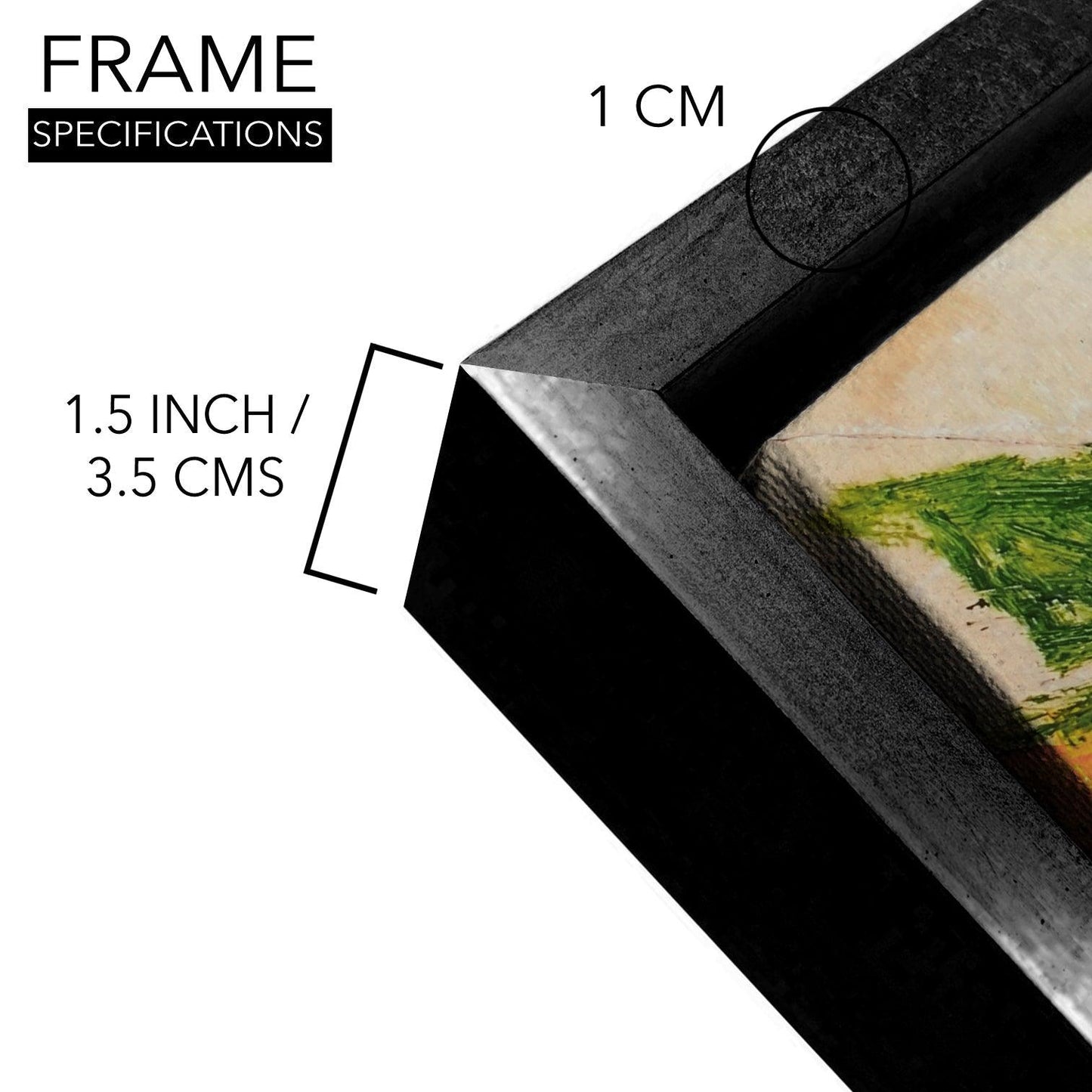 Canvas Floral Wall Art: A Symphony of Nature's Elegance Large Size Canvas Framed Paintings For Living Room, Office, Home Decor. (FLWA07)