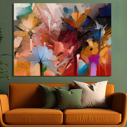A Symphony of Nature's Elegance, HD Canvas Print, Framed, Ready to Hang. (FLWA13)