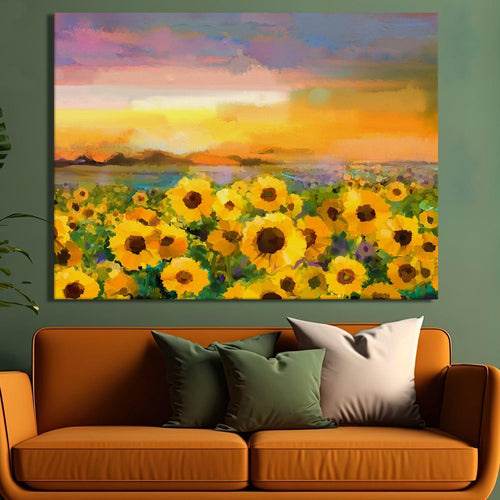 A Symphony of Nature's Elegance,  HD Canvas Print, Framed, Ready to Hang. (FLWA16)