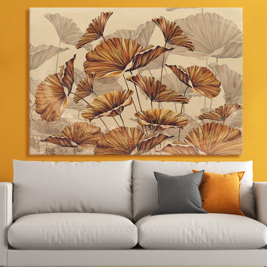 Canvas Floral Wall Art: A Symphony of Nature's Elegance Large Size Canvas Framed Paintings For Living Room, Office, Home Decor. (FLWA08)