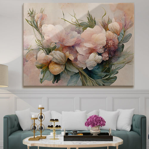 A Symphony of Nature's Elegance, HD Canvas Print, Framed, Ready to Hang. (FLWA18)