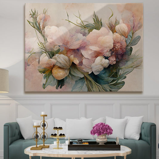 A Symphony of Nature's Elegance, HD Canvas Print, Framed, Ready to Hang. (FLWA18)
