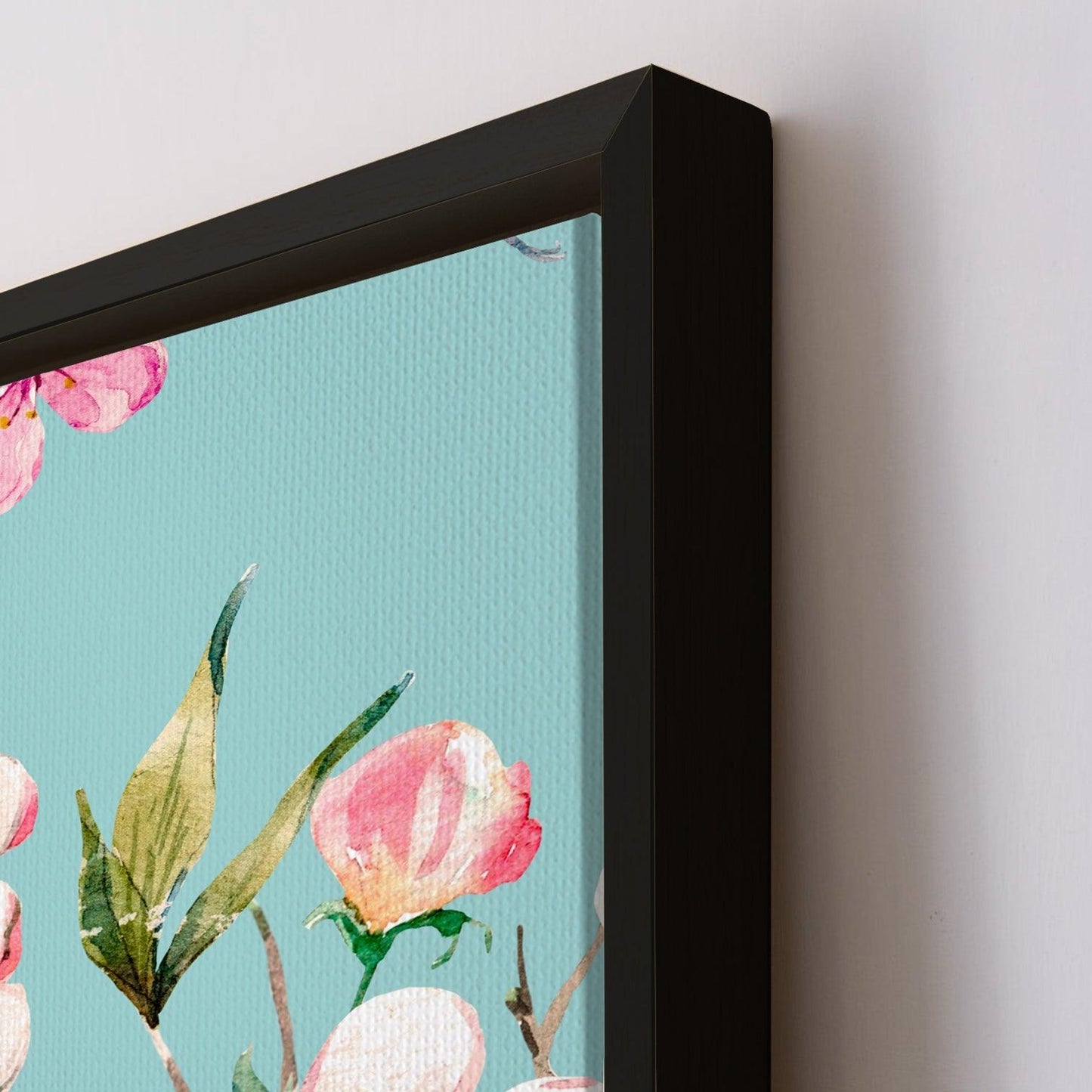 A Symphony of Nature's Elegance, HD Canvas Print, Framed, Ready to Hang. (FLWA14)