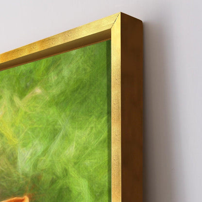 A Symphony of Nature's Elegance, HD Canvas Print, Framed, Ready to Hang. (FLWA09)