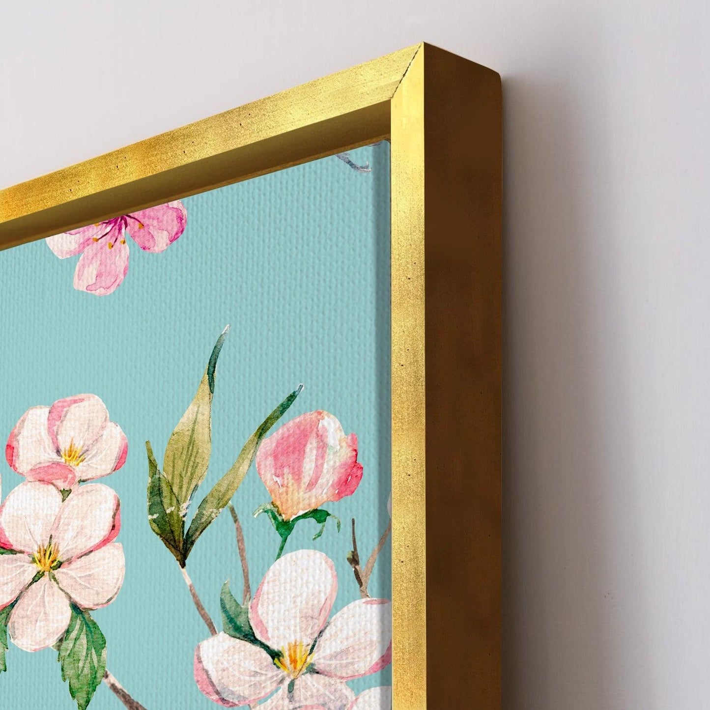 A Symphony of Nature's Elegance, HD Canvas Print, Framed, Ready to Hang. (FLWA14)