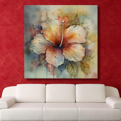 Floral Canvas Wall Art For Living Room and Hotels Wall Decoration (FLWA34).