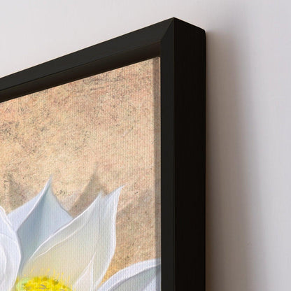 Canvas Floral Wall Art: A Symphony of Nature's Elegance Large Size Canvas Framed Paintings For Living Room, Office, Home Decor. (FLWA02)