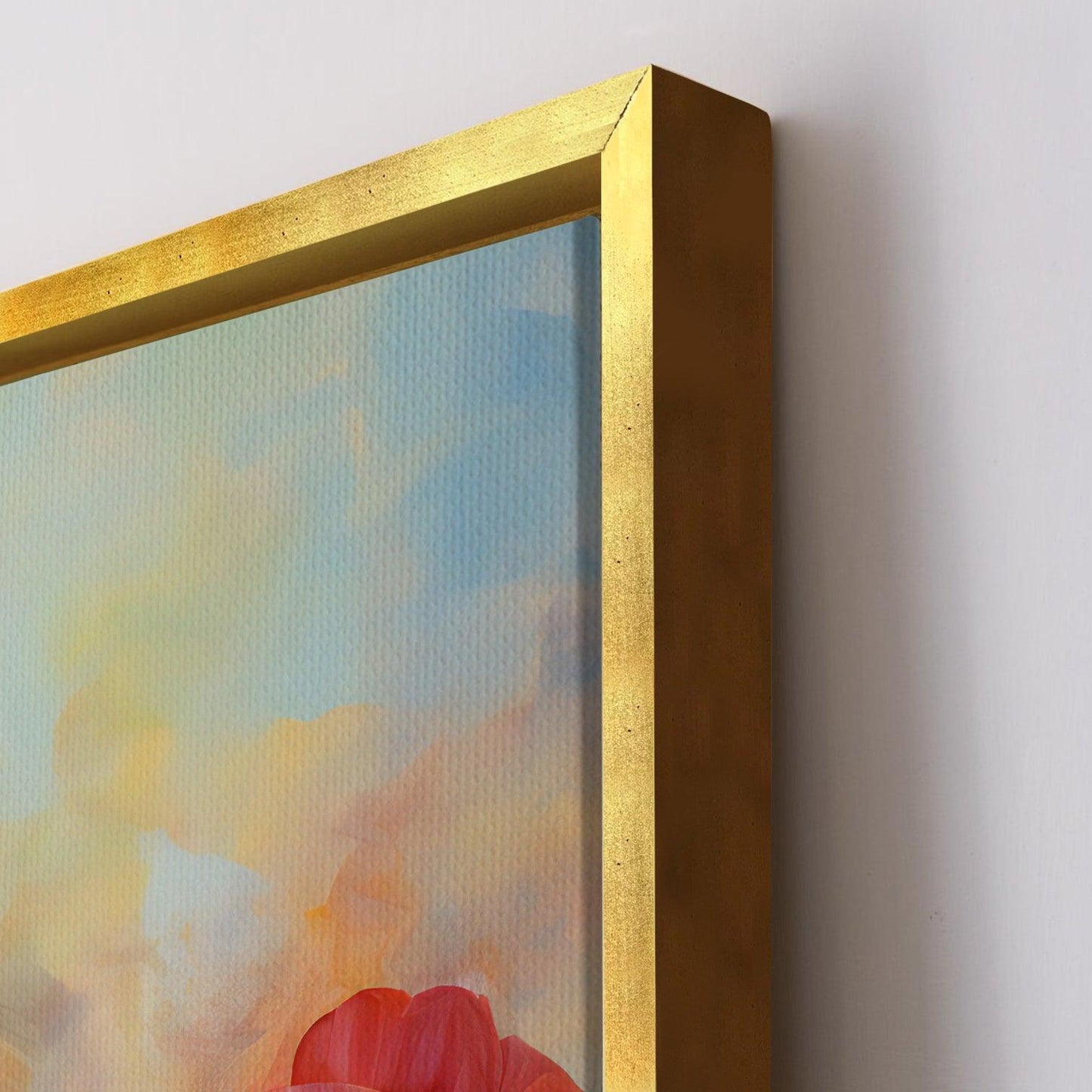 Floral Wall Art Canvas Painting For Hotels and Restaurants Wall Decoration (FLWA39).
