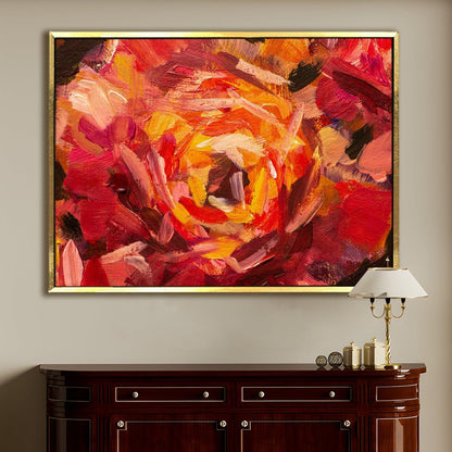 A Symphony of Nature's Elegance, HD Canvas Print, Framed, Ready to Hang. (FLWA018)