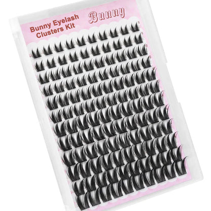 🔥Final 3 Hours: 70%OFF🔥Bunny Eyelash Clusters Kit