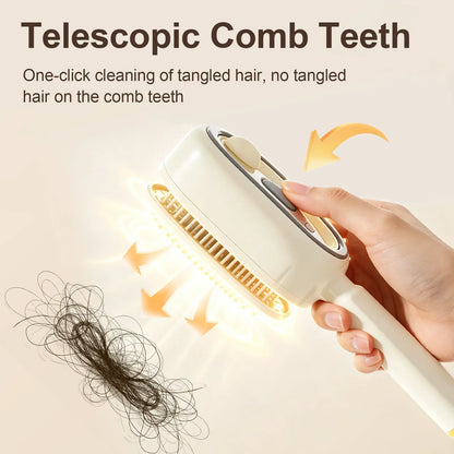 Electric Mist Hair Brush + FREE Siermira Batana Hair Oil Gift | Anti-Frizz Air Cushion Massage Comb