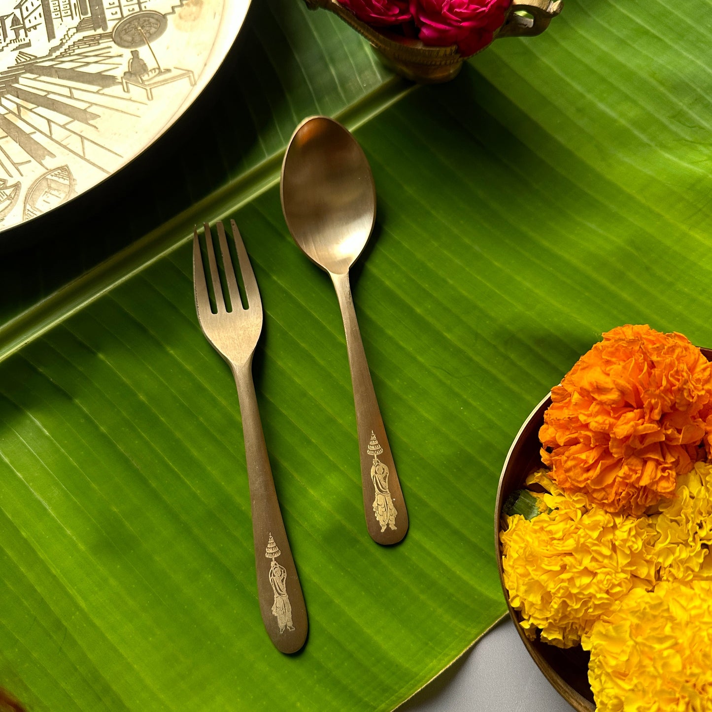 Kansa Dinner Set - BANARAS