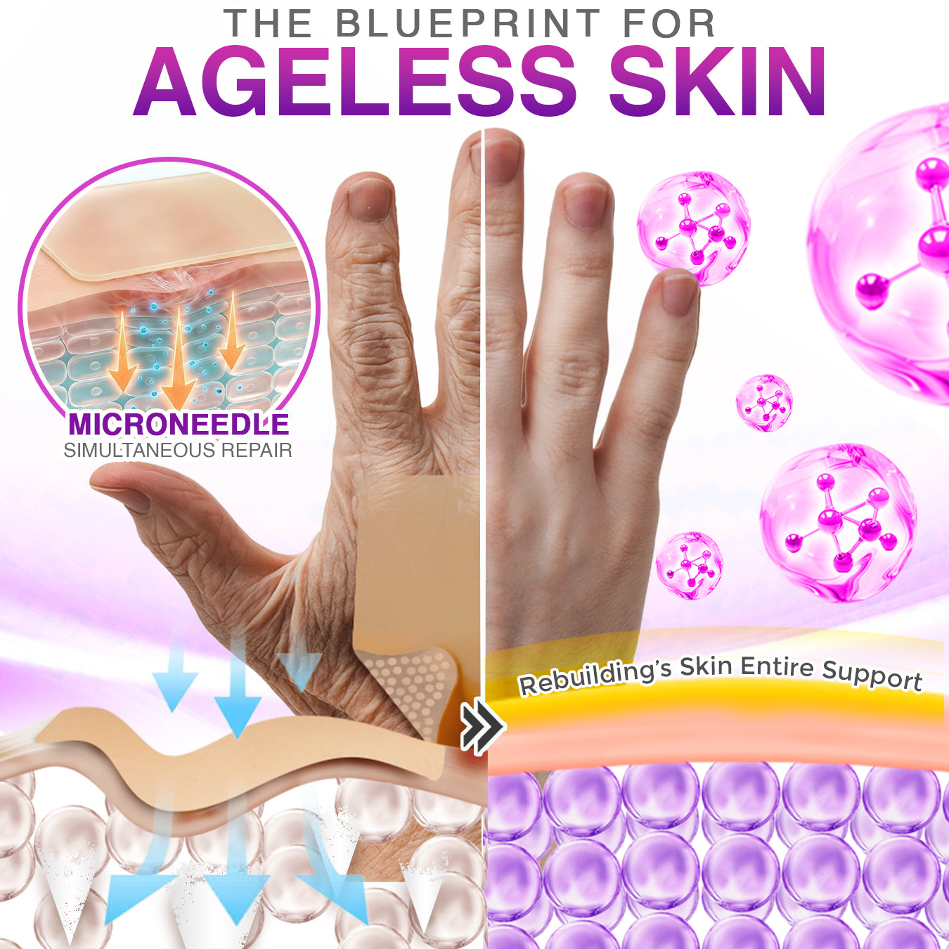 LOVILDS® 3-in-1 Microneedle Anti-Aging Patch