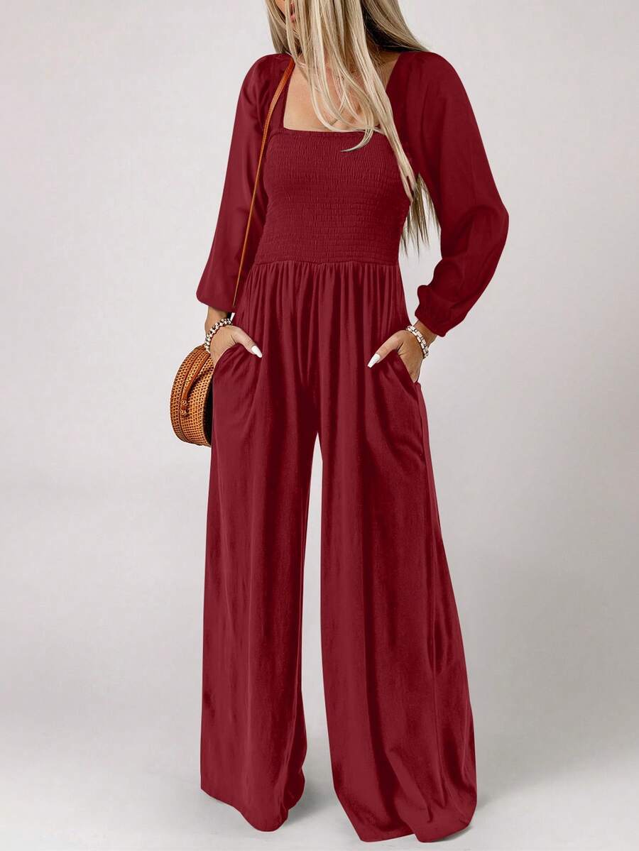 Premium Cotton Poplin Jumpsuit Designed to Flatter Your Shape with Effortless Comfort