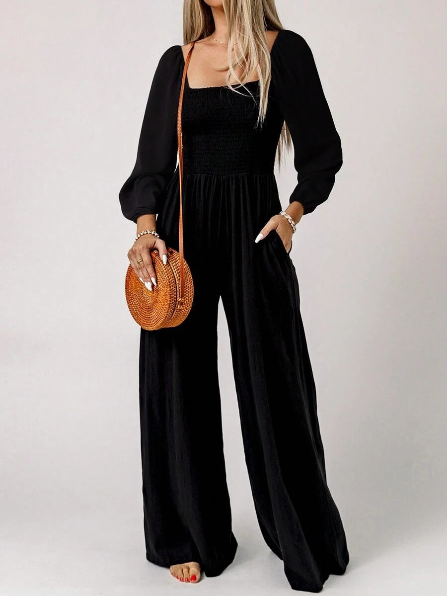 Premium Cotton Poplin Jumpsuit Designed to Flatter Your Shape with Effortless Comfort