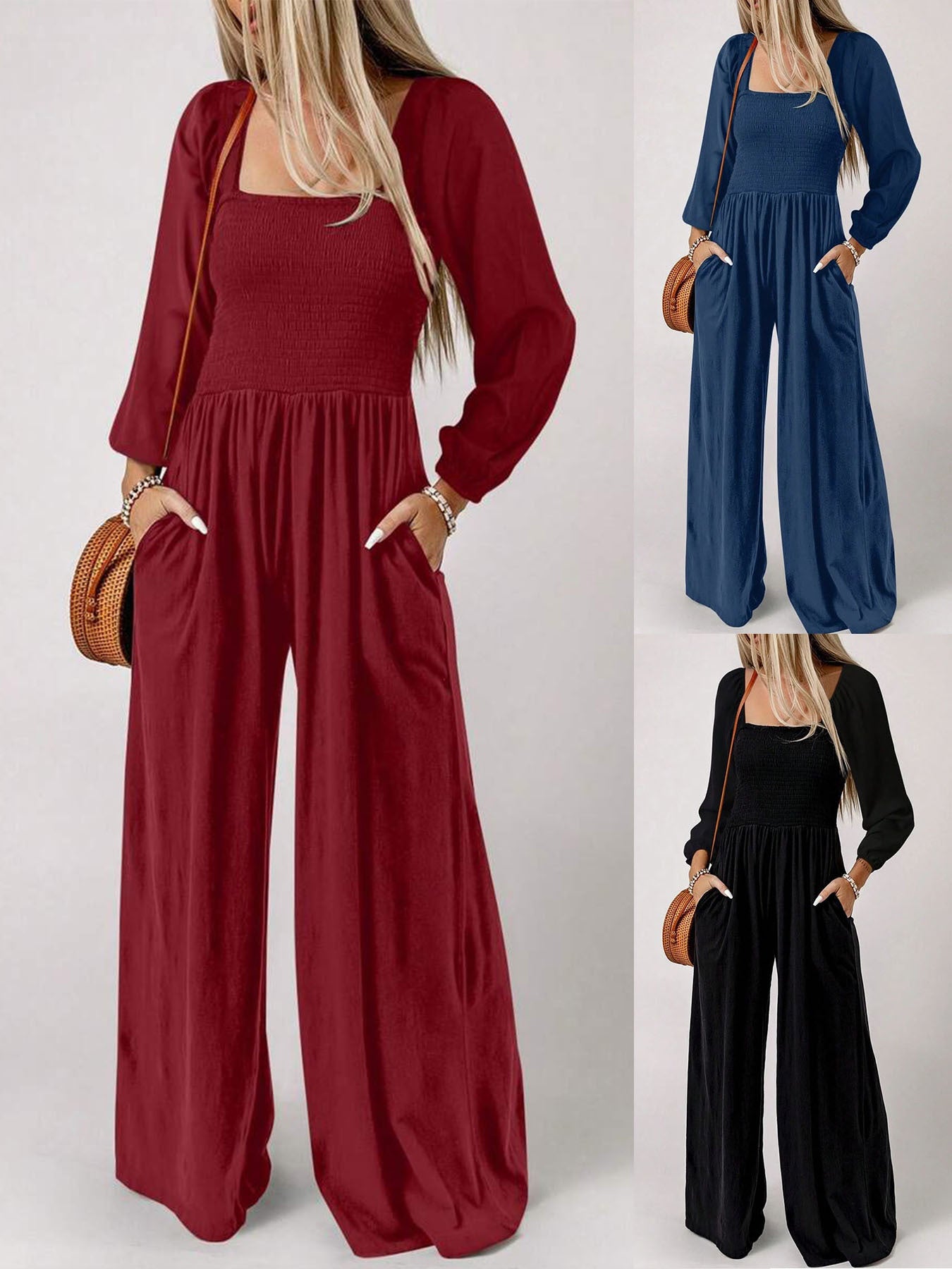 Premium Cotton Poplin Jumpsuit Designed to Flatter Your Shape with Effortless Comfort