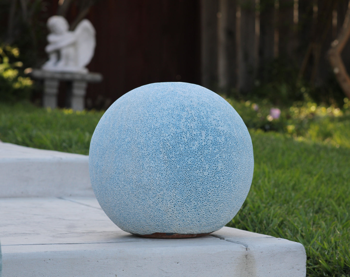 Outdoor Decorative Sphere Vintage 19.5" By Plantatorem