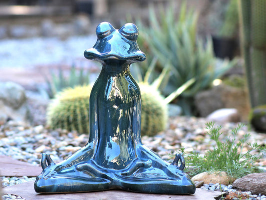 Meditation Frog By Plantatorem