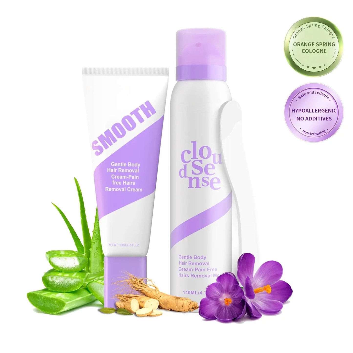 Furzero™ Fast-Acting Hair Removal Mousse – Smooth Skin in Minutes