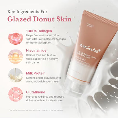 🏆Flash Sale⚡ 50K+ SOLD! Almost Gone🔥Milky Glow Lock Collagen Duo