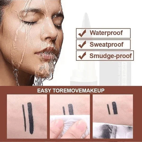HOOMWELL™🔥Matte Quick-Dry Eyeliner – Waterproof, Smudge-Proof & Gift-Ready! 💄🎁